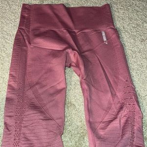 Gymshark Leggings, dusty rose color, size S, Squat proof